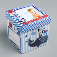 Заказать Памятная коробка для новорожденных "Сундучок малыша", Микки Маус в Минске