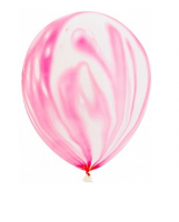 Воздушный шар Агат, розовый 12"