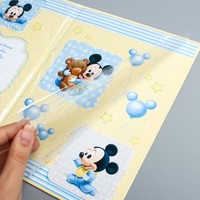 Свидетельство о рождении "Микки малыш", Микки Маус, размер файла 14,2 x 20,5 см Disney (новый формат свидетельства)