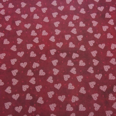 Бумага упаковочная "Сердечки", 52 х 75 см