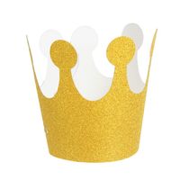 Карнавальная корона «Великолепие», на резинке, цвет золотой