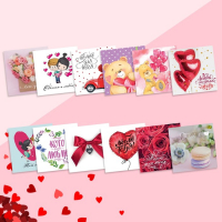 Мини-открытка «День Святого Валентина», 7 × 7 см, 1 шт.