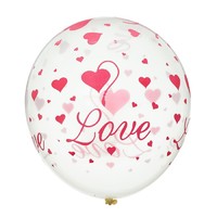 Воздушный шар "I love you" 30 см