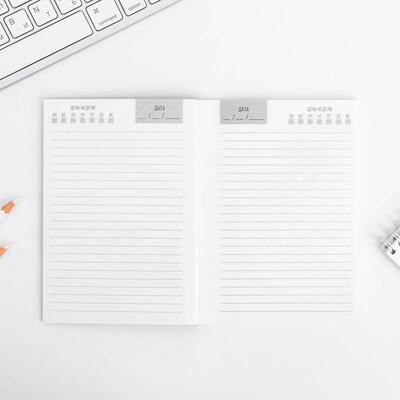 Ежедневник А6, 64 л. "Улыбайся, с*ка, радуйся"