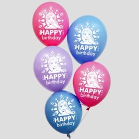 Воздушные шары "Happy birthday", Холодное сердце 12 дюйм 