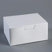 Коробка самосборная "Белый" 14,5 х 11,5 х 7см