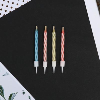 Свечи незадуваемые в торт «Магия мечты», 6 х 0,5 см