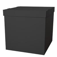 Коробка для воздушных шаров, Черный, 60*60*60 см