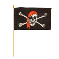 Флаг пирата 30*45 см