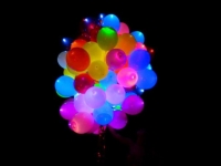 Светящиеся воздушные шарики, цвета МИКС