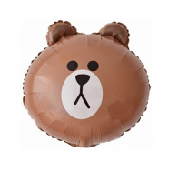 Фольгированный шар "Медведь" 46 см