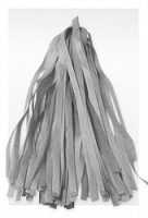 Гирлянда Тассел, Серый 2 м, 10 листов