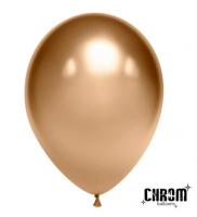 Воздушный шар "Хром" 12" золото