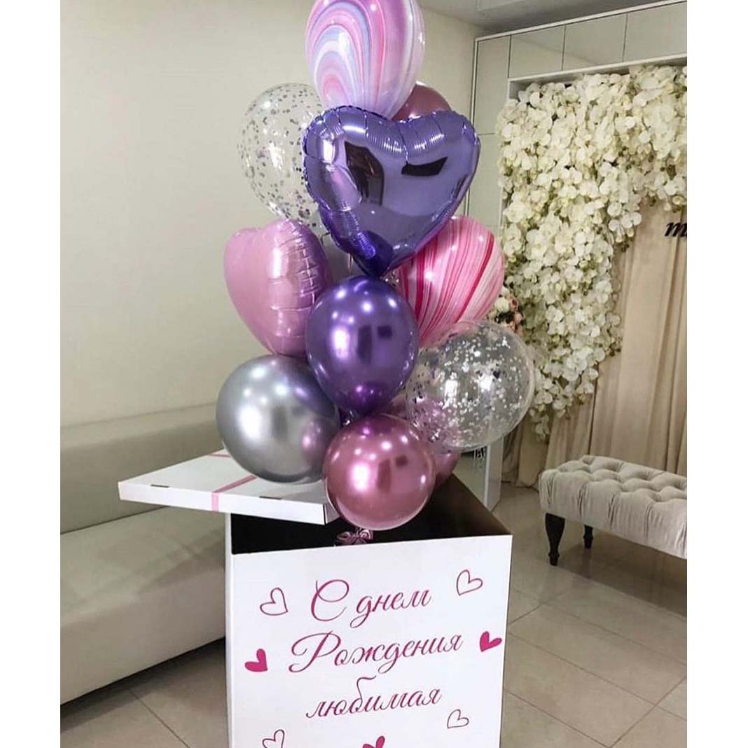 Сет шаров "Цвета любви"