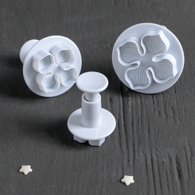 Набор плунжеров кондитерских Доляна «Клевер», 4,5×5 см, 3 шт