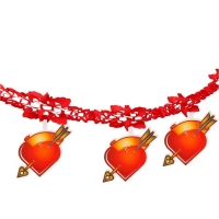 Гирлянда "Стрела в сердце" 200 см