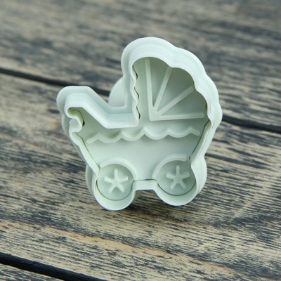 Набор плунжеров кондитерских Доляна «Малышок», 4 шт, 5×5 см, цвет МИКС