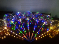 Светящийся LED шар на палочке