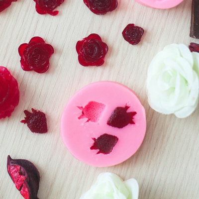 Молд силиконовый «Клубника», 5,5×5,5 см