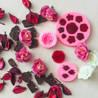 Молд силиконовый «Клубника», 5,5×5,5 см