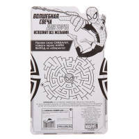 Свеча в торт "С днем рождения", цифра 2, Человек-Паук