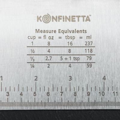 Шпатель кондитерский с размерной линейкой, 15×11,5 см