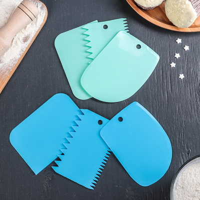 Набор шпателей кондитерских, 12×8 см, 3 предмета, цвет МИКС