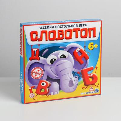 Настольная словесная игра «Словотоп»