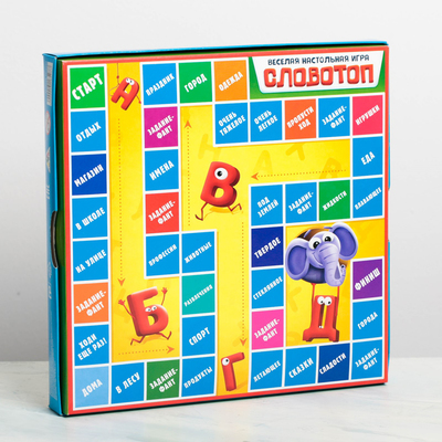 Настольная словесная игра «Словотоп»