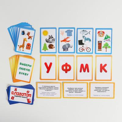 Настольная словесная игра «Словотоп»