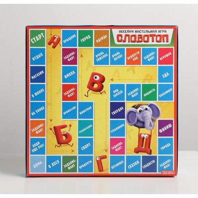 Настольная словесная игра «Словотоп»