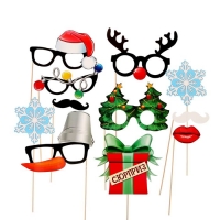 Набор фотобутафории "Гуляем всю ночь!", 11 предметов