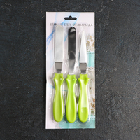 Набор лопаток кондитерских «Ночь», 3 шт, цвет МИКС