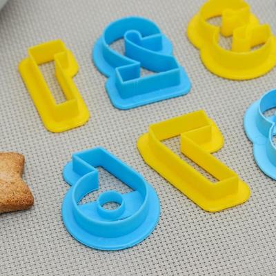 Набор форм для вырезания печенья Доляна «Цифры», 10 шт, цвет МИКС