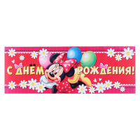 Набор для проведения праздника "День Рождения в стиле Минни", Минни Маус