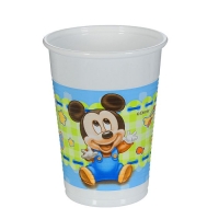 Стаканы пластиковые 200 мл "Малыш Микки" (набор 8 шт) / Baby Mickey