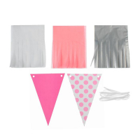 "Набор гирлянд для оформления" (флажки+кисточки), дл. 200 см