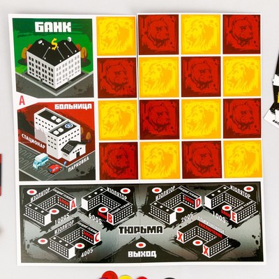 Настольная игра «Мафия. Банды Детройта» с картами