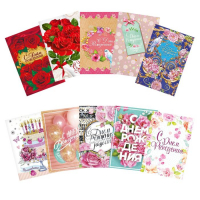 Открытка женская «С днём рождения» для самых прекрасных, 1 шт