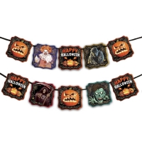 Гирлянда на ленте "Happy Halloween"