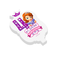 Свеча в торт 4 "С Днем Рождения", София Прекрасная, 5 х 7.9 см