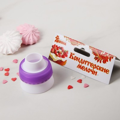 Адаптер для кондитерского мешка, d=3,7 см, цвет МИКС