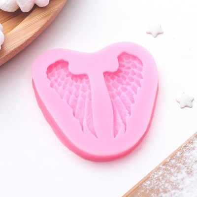 Молд силиконовый «Крылья», 7×6,5 см