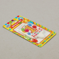 Свеча для торта цифра "Праздник" жёлтая "1"