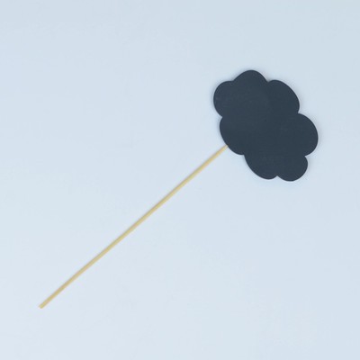 Топпер меловой "Облачко" на шпажке Дарим Красиво