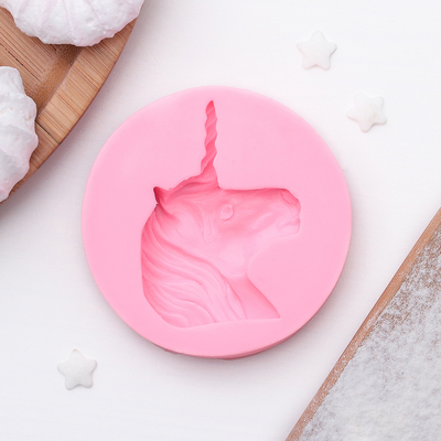 Молд силиконовый «Единорог», 6,3×1,4 см, цвет МИКС