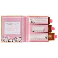 Набор памятных коробочек для девочки "Бесценные моменты с нашей малышкой"