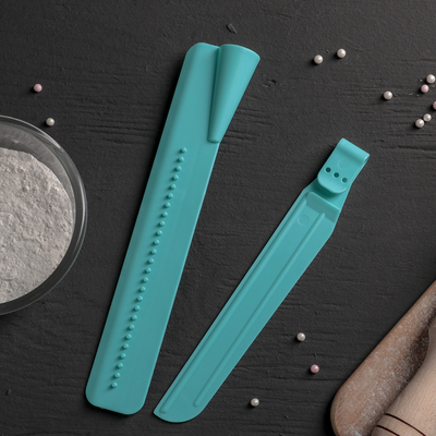 Шпатель кондитерский угловой Доляна, 2 части, 23,5×4,7×2,6 см