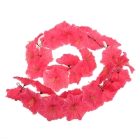 Гавайская гирлянда "Лилия", цвет розовый