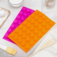 Форма для выпечки Доляна «Шарики», 30×17,5 см, 35 ячеек (d=2,5), цвет МИКС